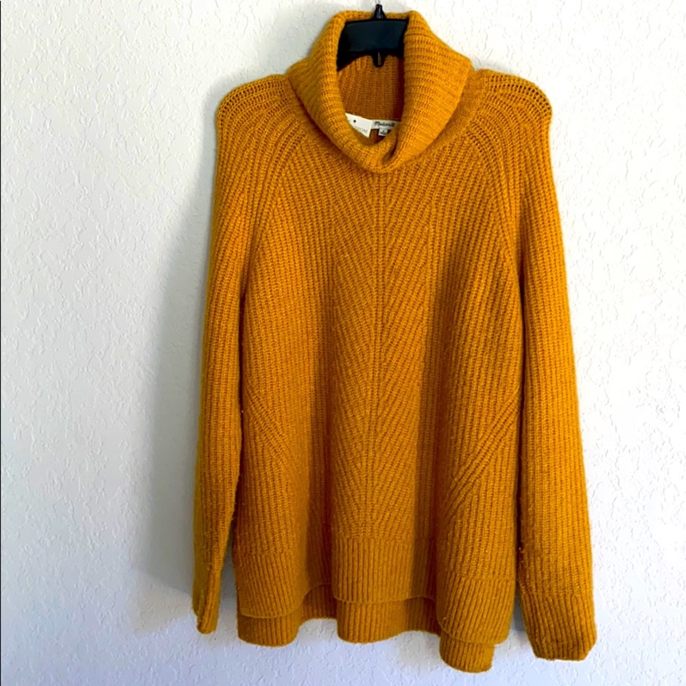 Mustard madewell sweater